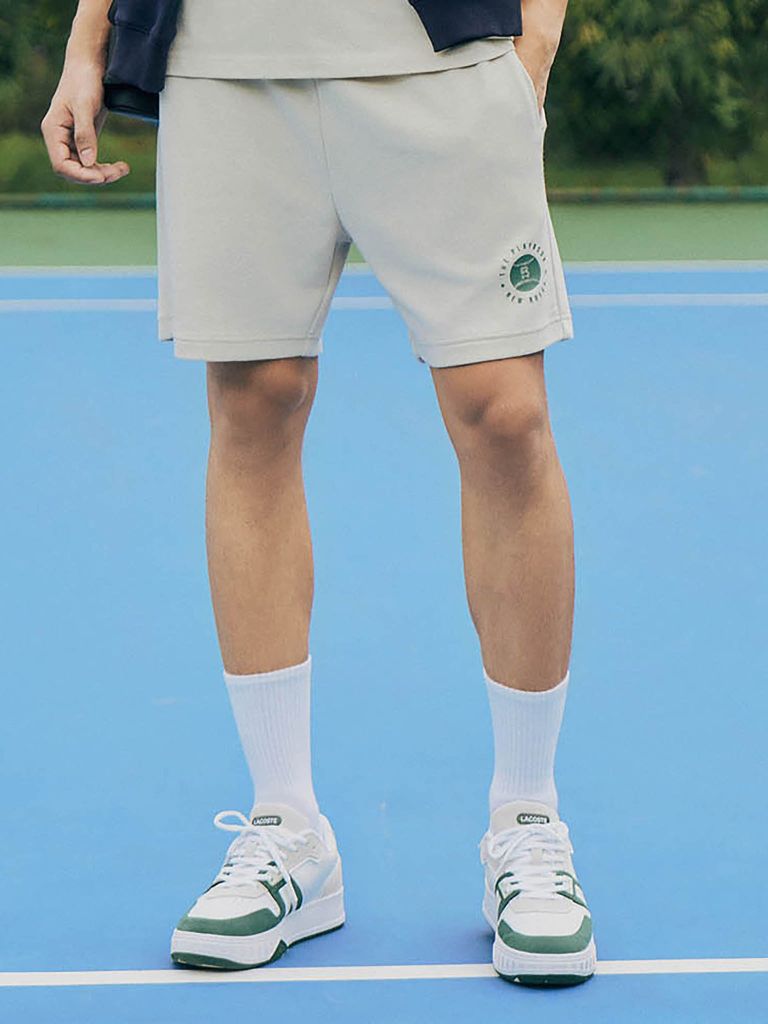 Quần Short Thể Thao Màu Be/Xám Nhạt